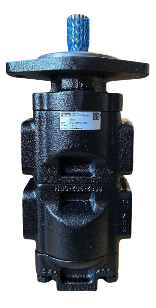 FERMEC - 6102161M91 - Massey Ferguson - Terex Twin Hydraulic Pump 37 + 37 CC/REV