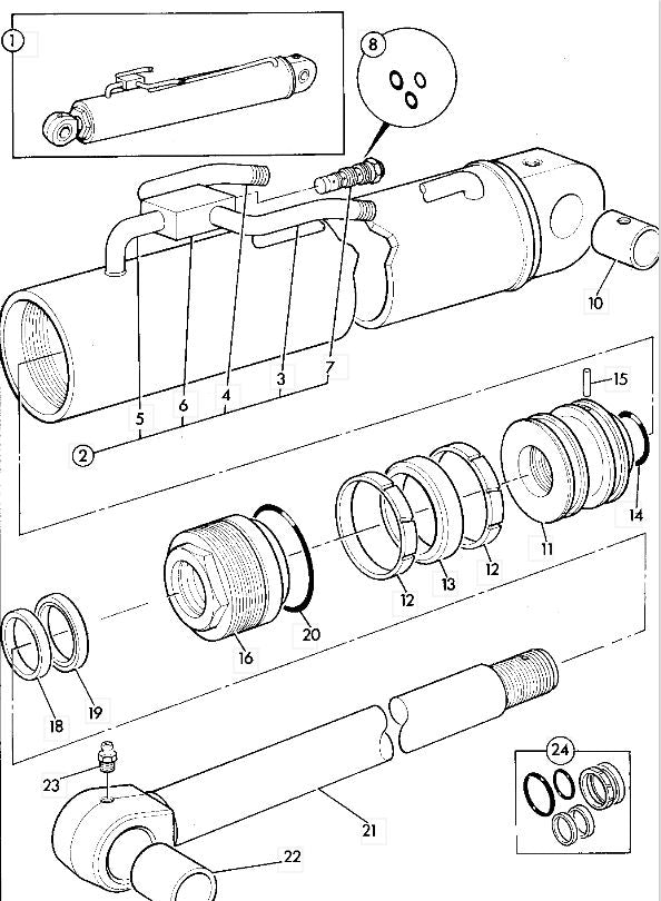 JCB 25/944000 CARTRIDGE966100 E6B060Z310N409
