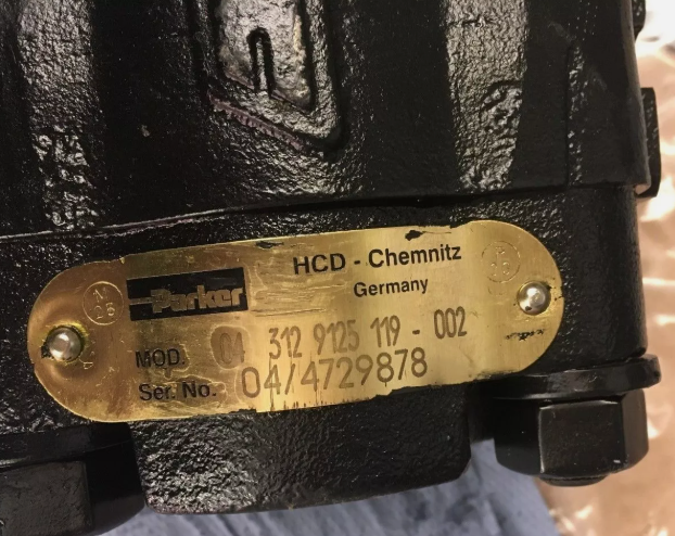 Parker twin hydraulic pump for FERRANTI 3284516