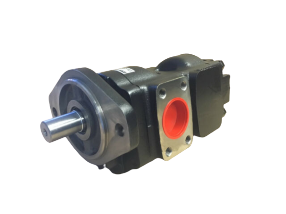 20/902900 Genuine Parker/JCB 3CX Twin Hydraulic Pump 33 + 29 CC/REV - Unwin Hydraulic Engineering
