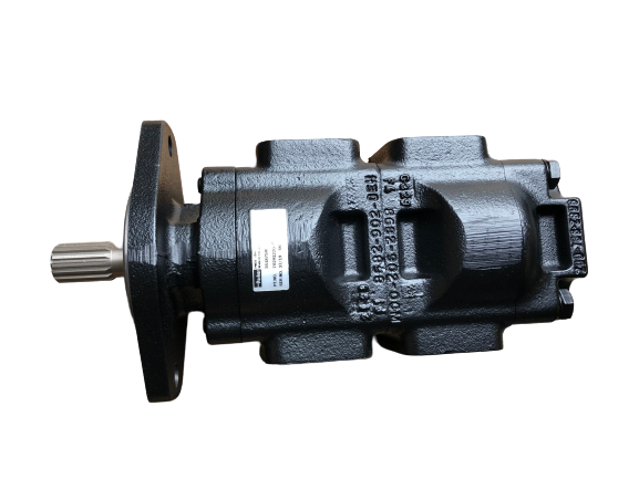 Genuine Parker / Massey Ferguson - Terex Twin Hydraulic Pump 37 + 37 CC/REV - Unwin Hydraulic Engineering