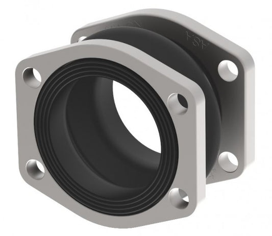 ASA Rubber Compensator SDKSS080 SAE 3" Flexible Coupling - Unwin Hydraulic Engineering