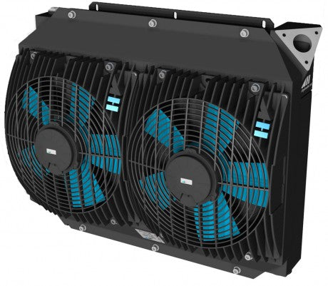 ASA0257 HP DC Oil Air Blast Oil Cooler ASA0257AD04 24 Volt - Unwin Hydraulic Engineering