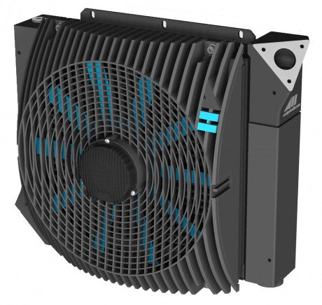 ASA0177 DC Oil Air Blast Oil Cooler ASA0177AD02 24 Volt - Unwin Hydraulic Engineering