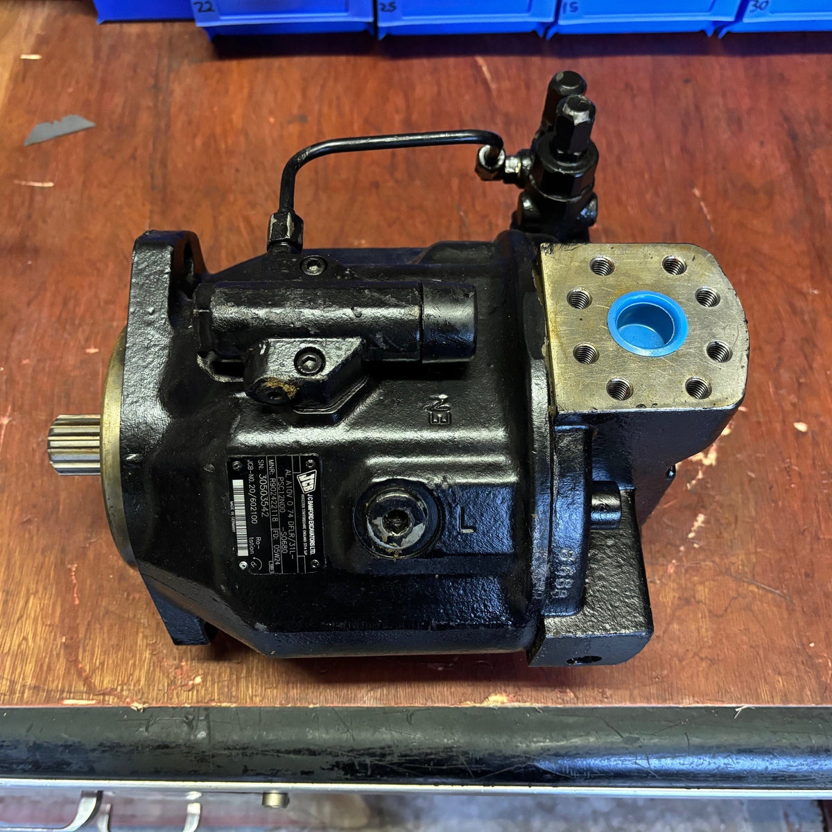 JCB 20/602100 REXROTH PUMP AL A10V074DFLR/31LPSC12N00-S0680