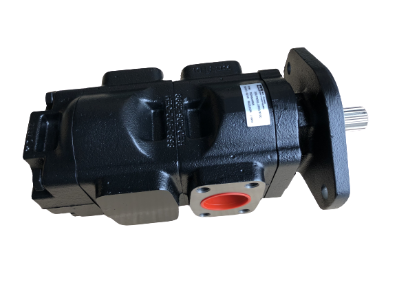 20/925578 Genuine Parker / JCB 3CX Twin Hydraulic Pump  33 + 23 CC/REV - Unwin Hydraulic Engineering