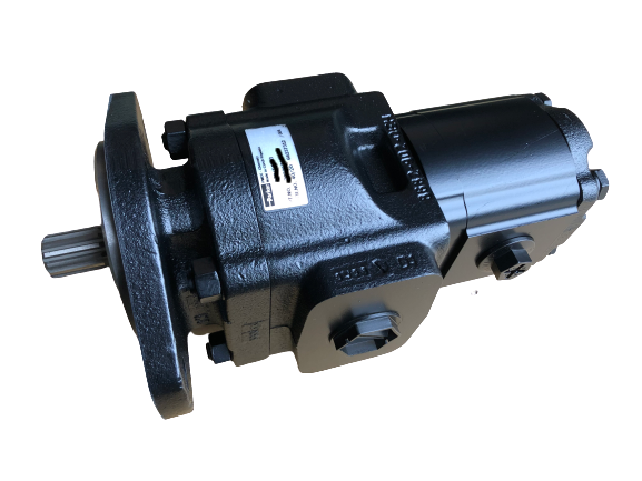 20/925498 Genuine Parker / JCB 524 /527 Twin Hydraulic Pump 37 + 14CC/REV - Unwin Hydraulic Engineering