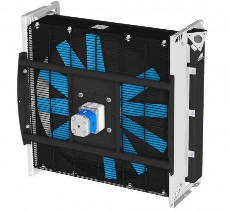 ASA0467 Hydraulic motor Air Blast Oil Cooler ASA0467AH11 0.24KW - Unwin Hydraulic Engineering