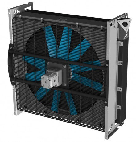 ASA0567 Hydraulic motor Air Blast Oil Cooler ASA0567AH11 0.78KW - Unwin Hydraulic Engineering